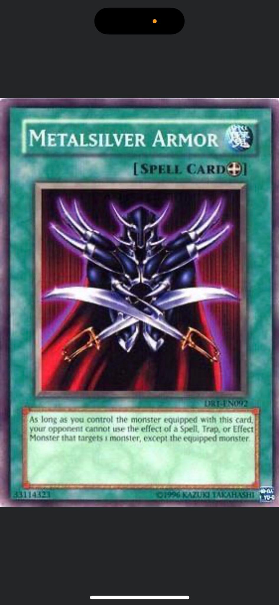 yugioh armor trap card Sakuretsu LCYW-EN288 Unlimited Edition Super Rare Near Mi When an opponents monster declares an attack Swiftstrike Armor | Card Details