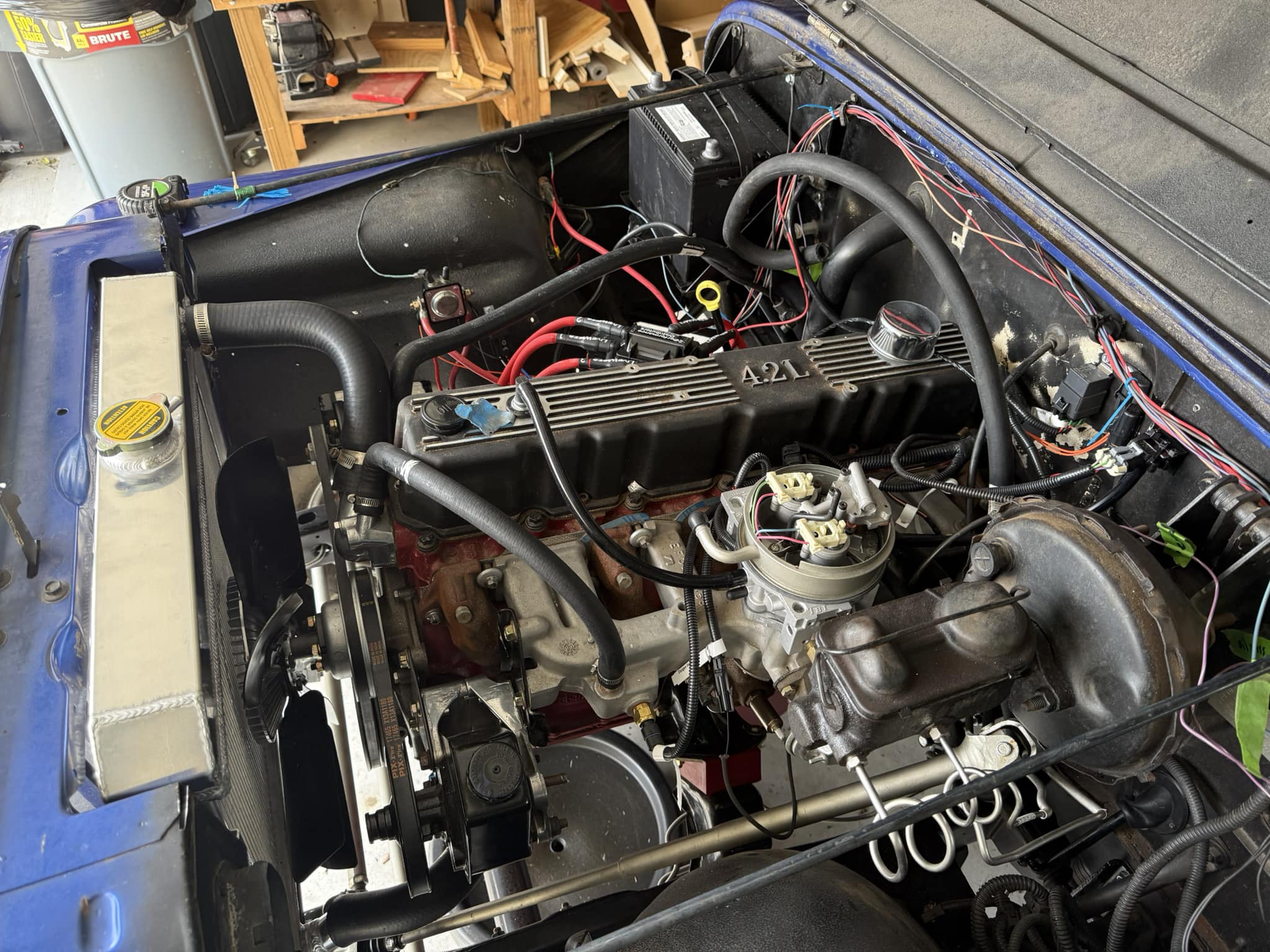 JEEP CJ7 ファンクラッチ 車