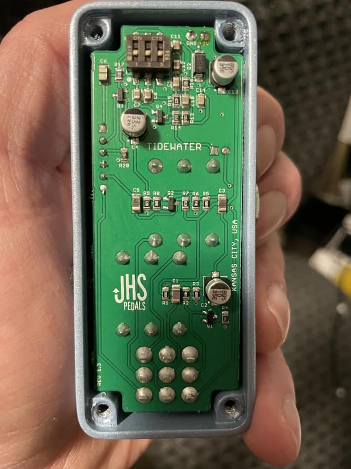 JHS Tidewater pedal internal switch settings