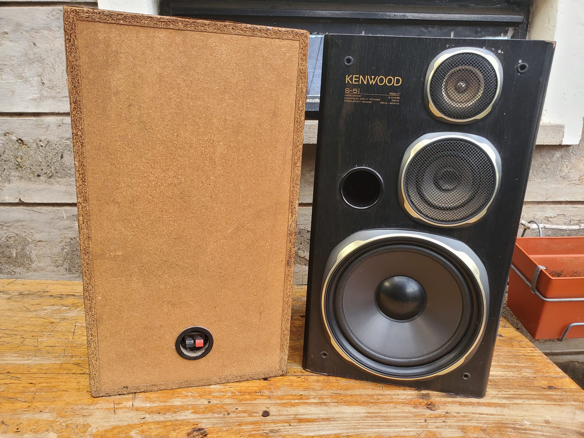 Kenwood S5i 10 inches, 3 ways Speaker System 6 ohm ~ 100 watts 35