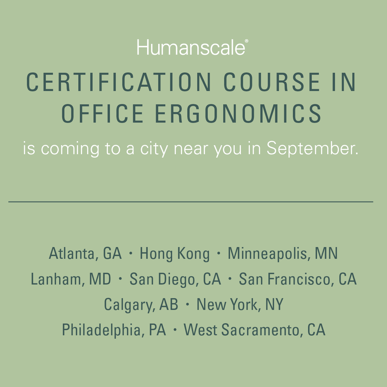 Humanscale - Learn how to conduct your own workplace... | Facebook
