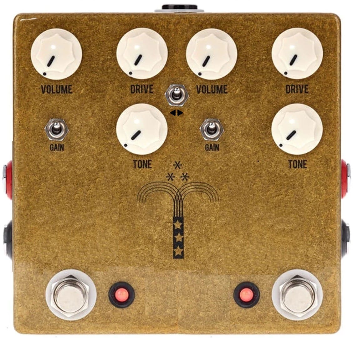 Josh's double morning glory pedal idea with Wampler Pantheon Deluxe