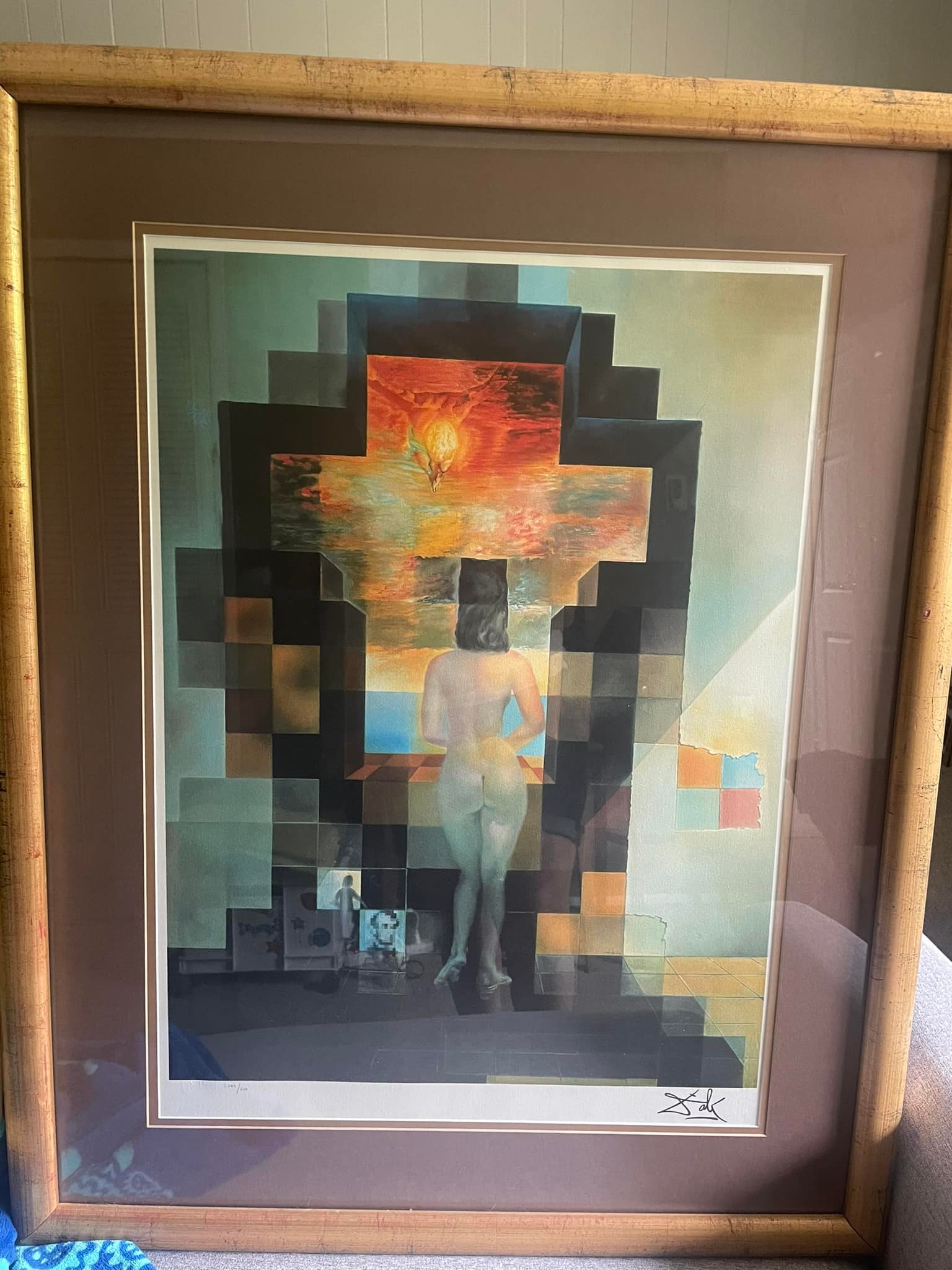 What is the value and authenticity of a Dali print, Lincoln in