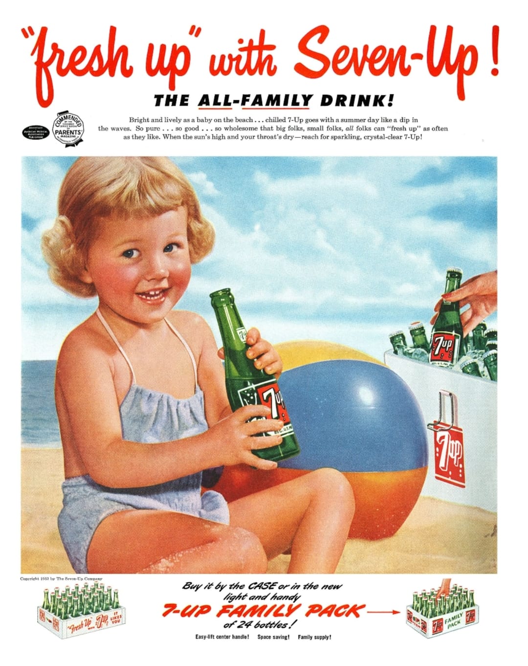 7UP (1947) #VintageAds #VintageAd #7UP