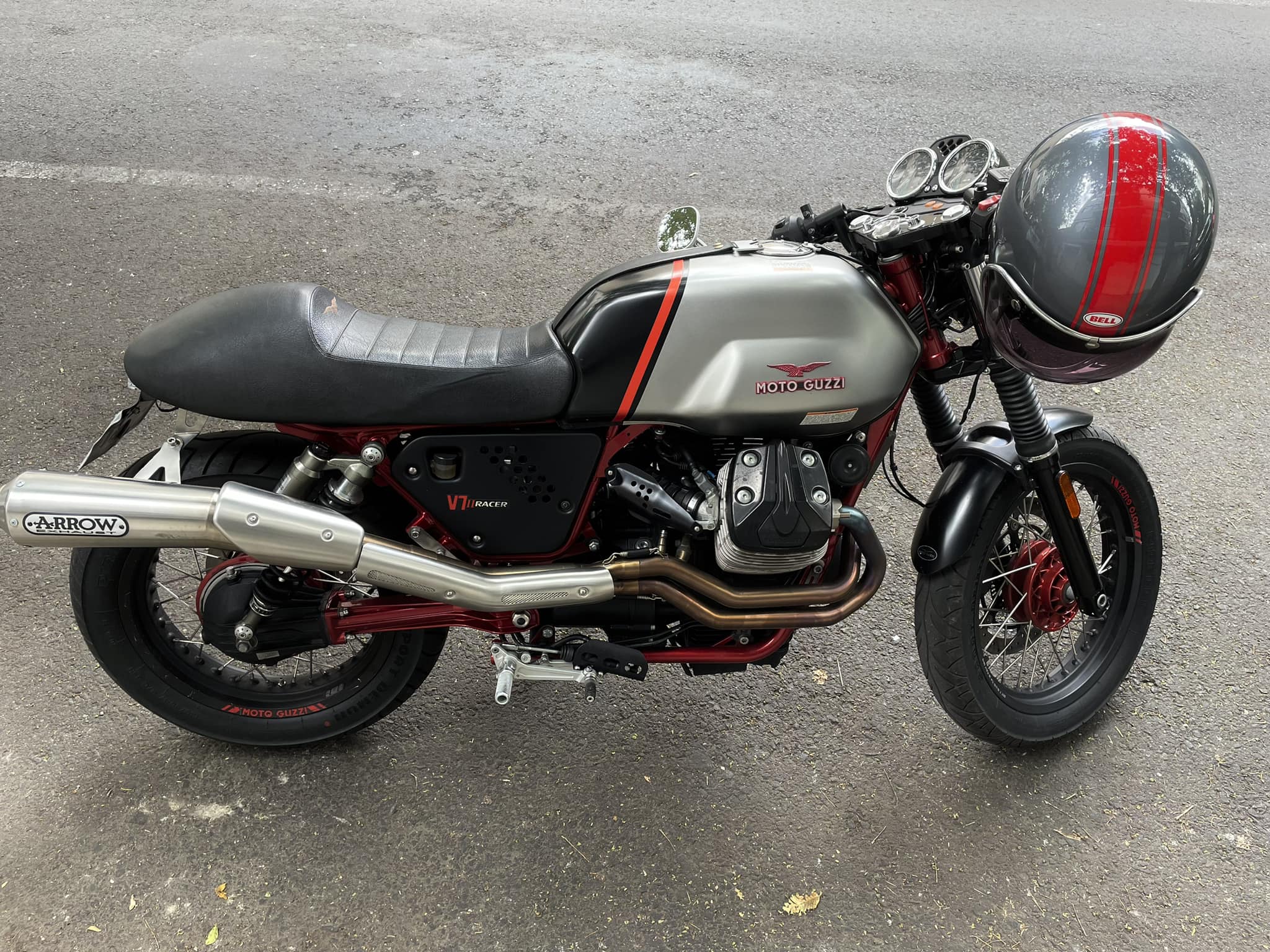 Modified 2016 Moto Guzzi V7 LL Racer