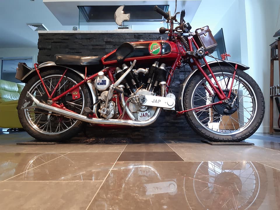 I'd like to share a photo of my 1929 JAP ''Red Devil'' special