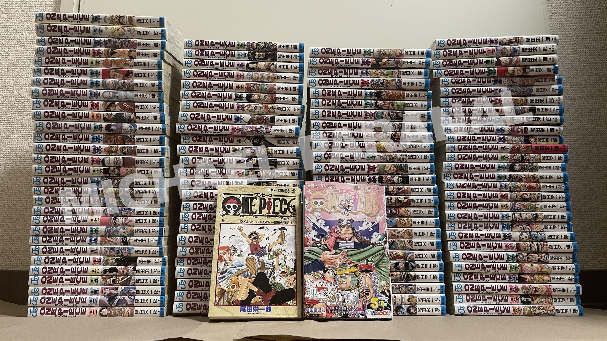 ONE PIECE MANGA VOLUME 1 - 109 1997-2024 ALL FIRST PRINT