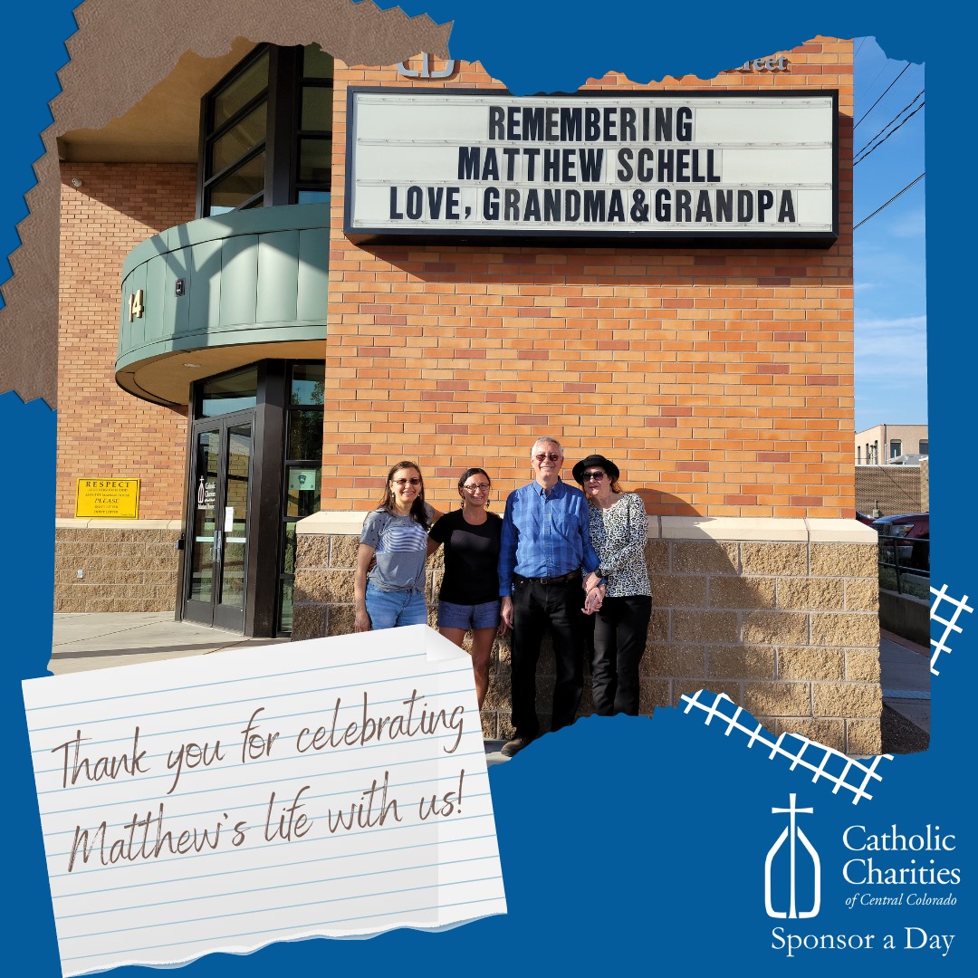 The Schell family... - Catholic Charities of Central Colorado | Facebook