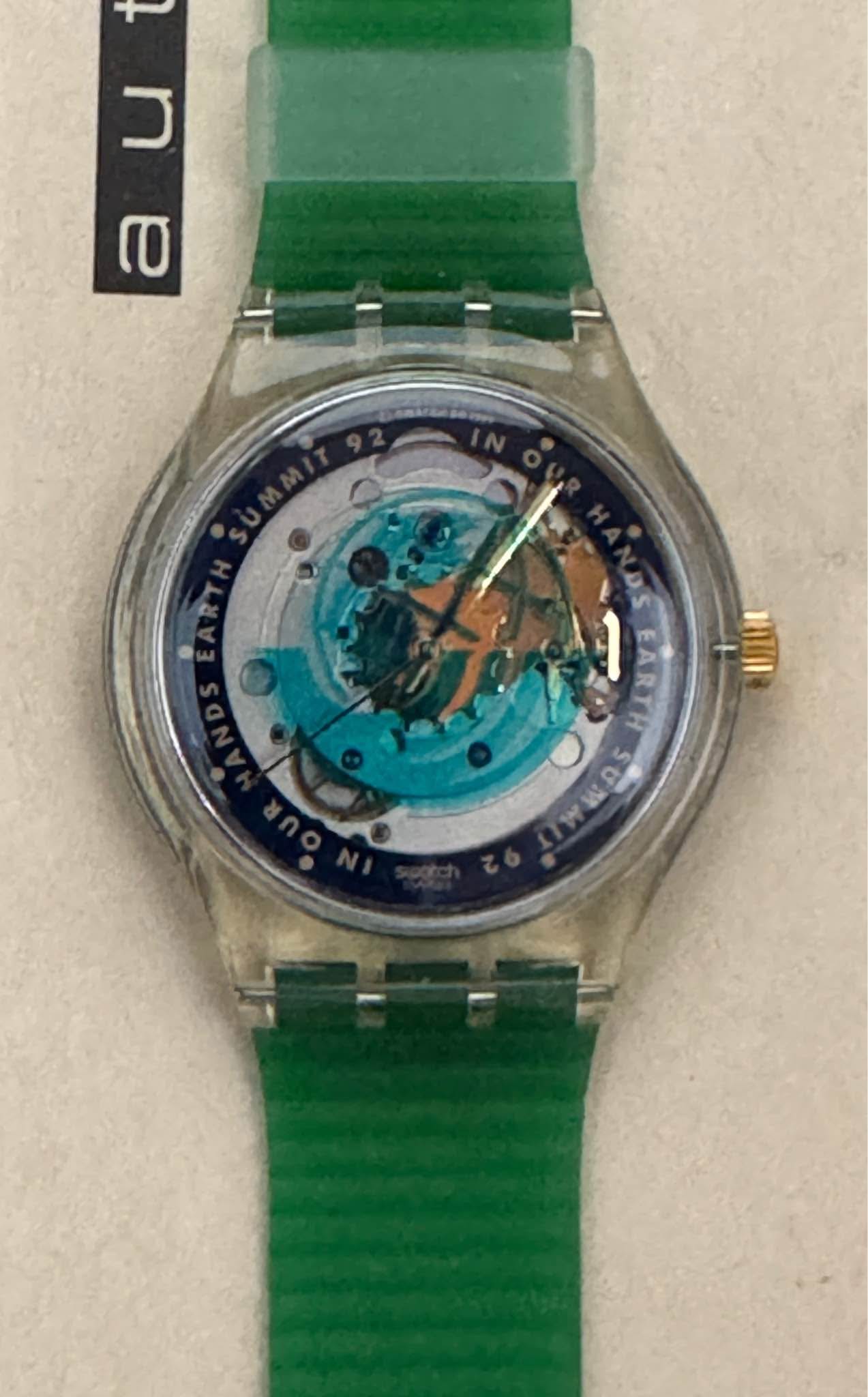 Selling a vintage 1992 Swatch Automatic “Earth Summit 