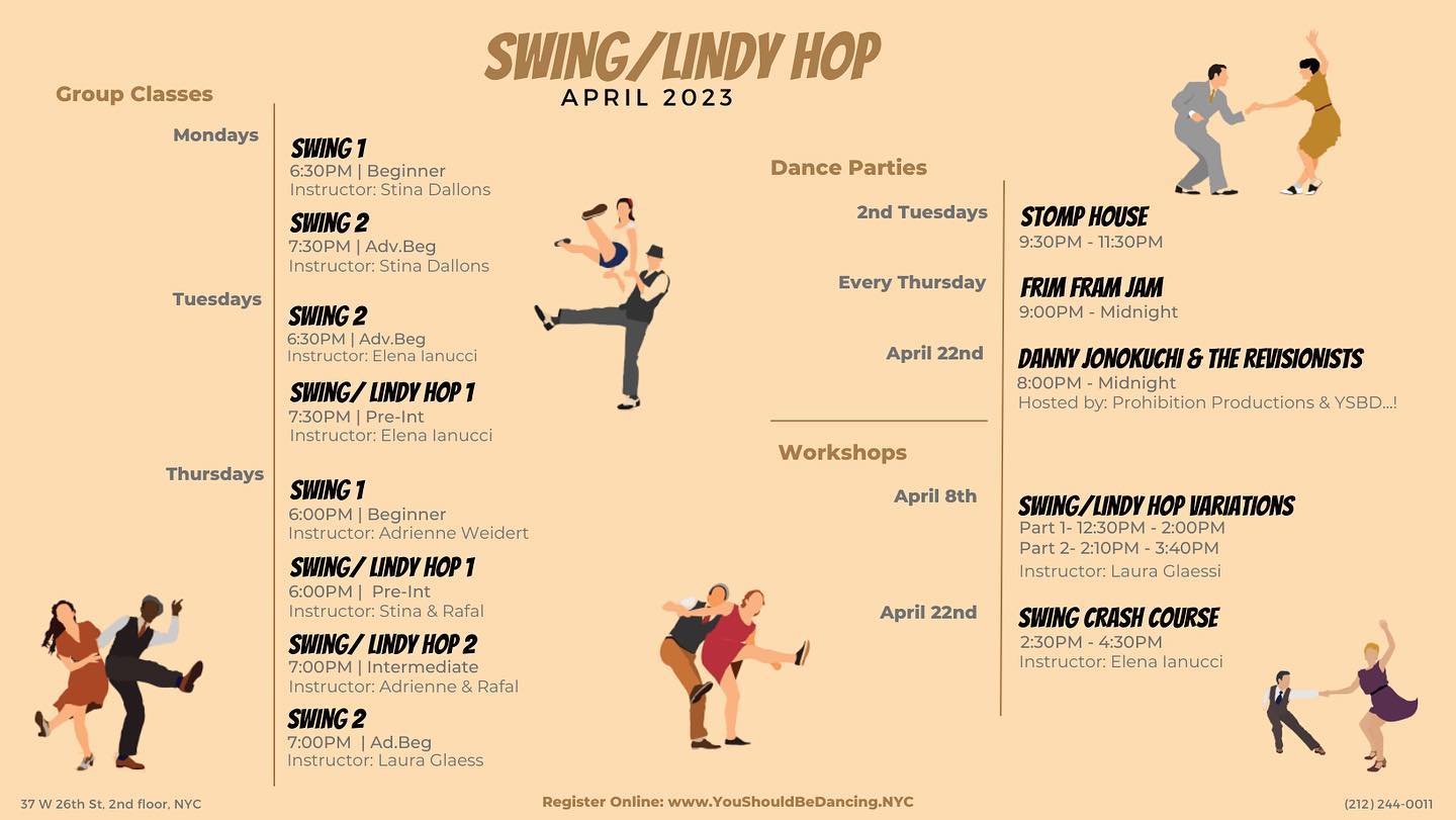 You - Check out our Swing/Lindy Program! We offer Swing classes and ...