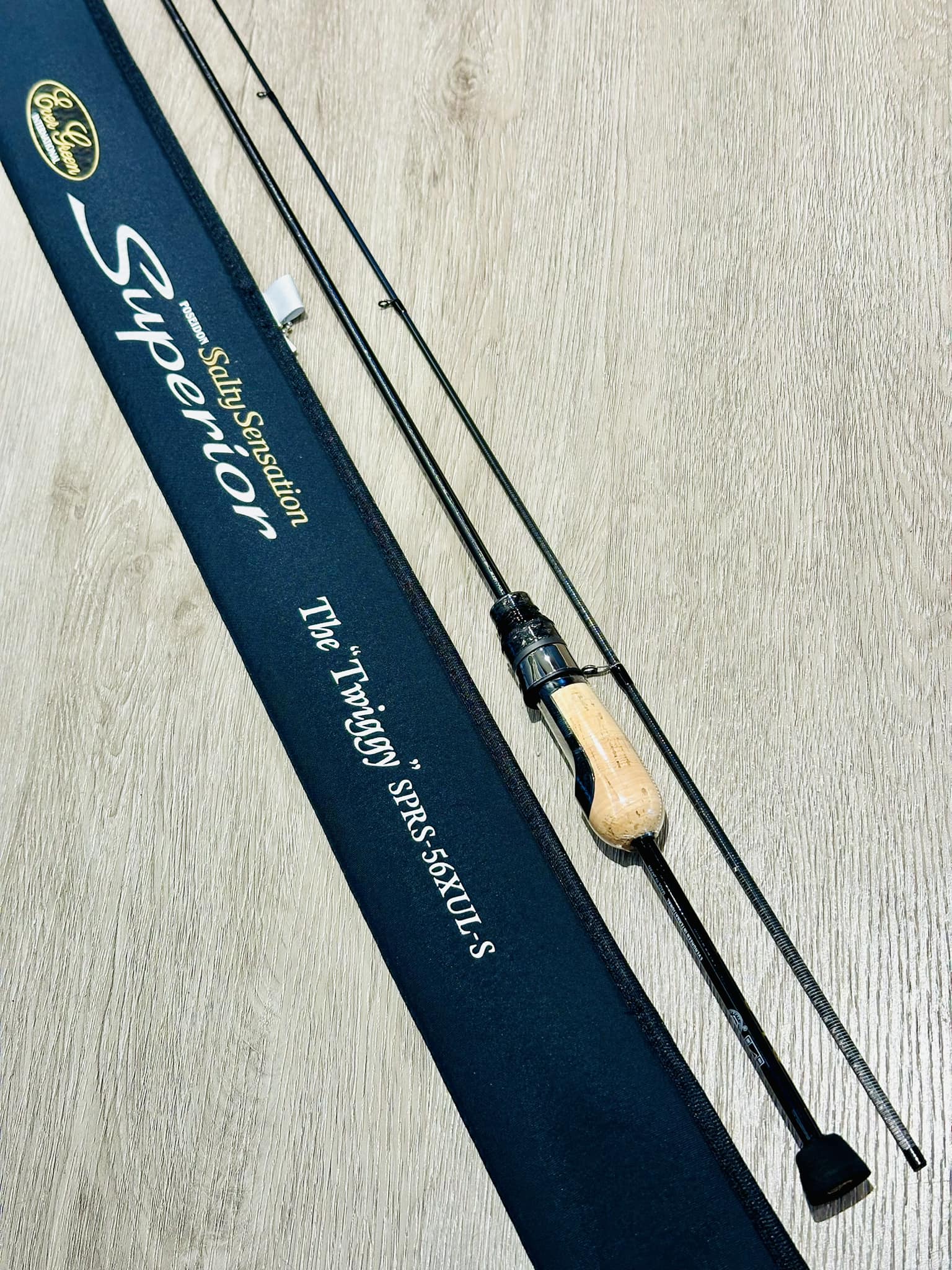 Evergreen Salty Sensation Superior Accuris fishing rod with