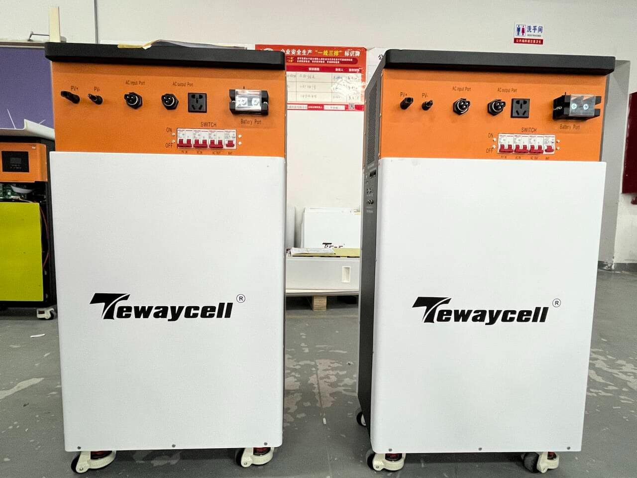 Huozhongyuan 4.8kWh lithium-ion battery pack for home solar storage