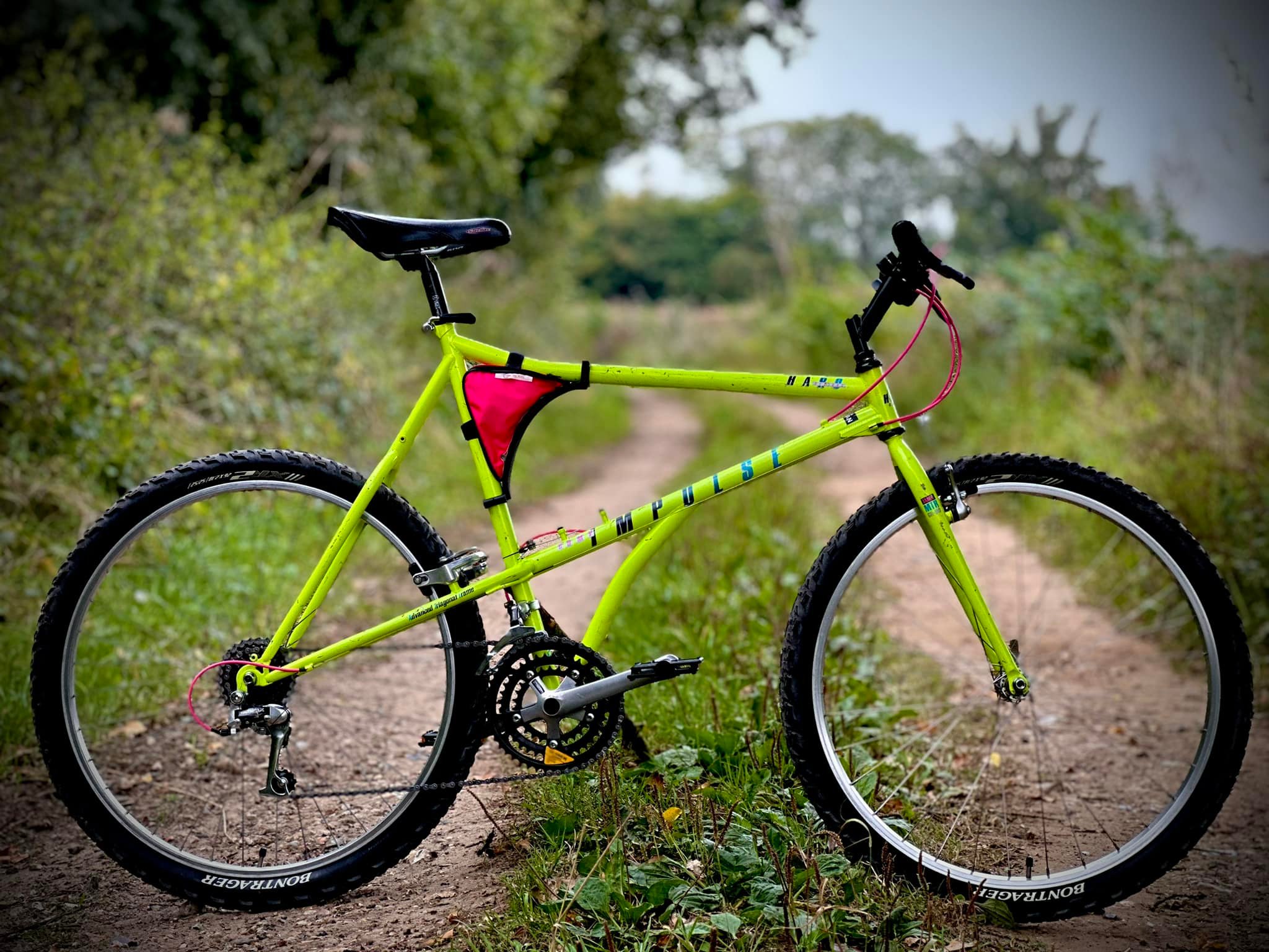 Riding a restored 1990 Haro Impulse bike
