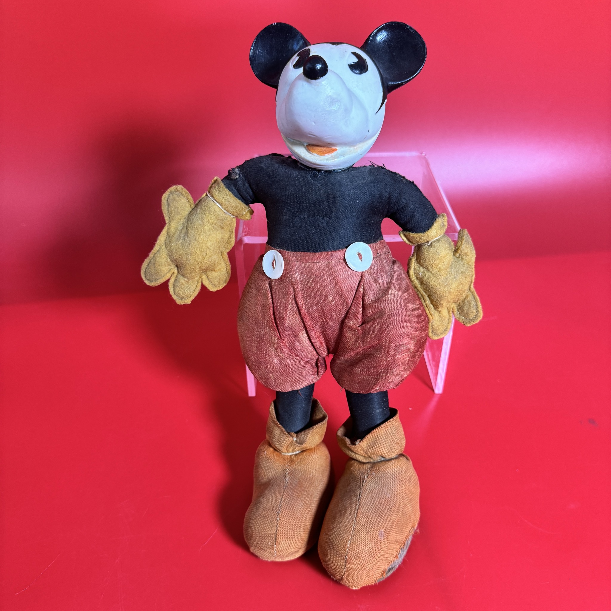 Mickey Mouse Vintage Stuffed Animals 1940's Vintage 1940s-50s 