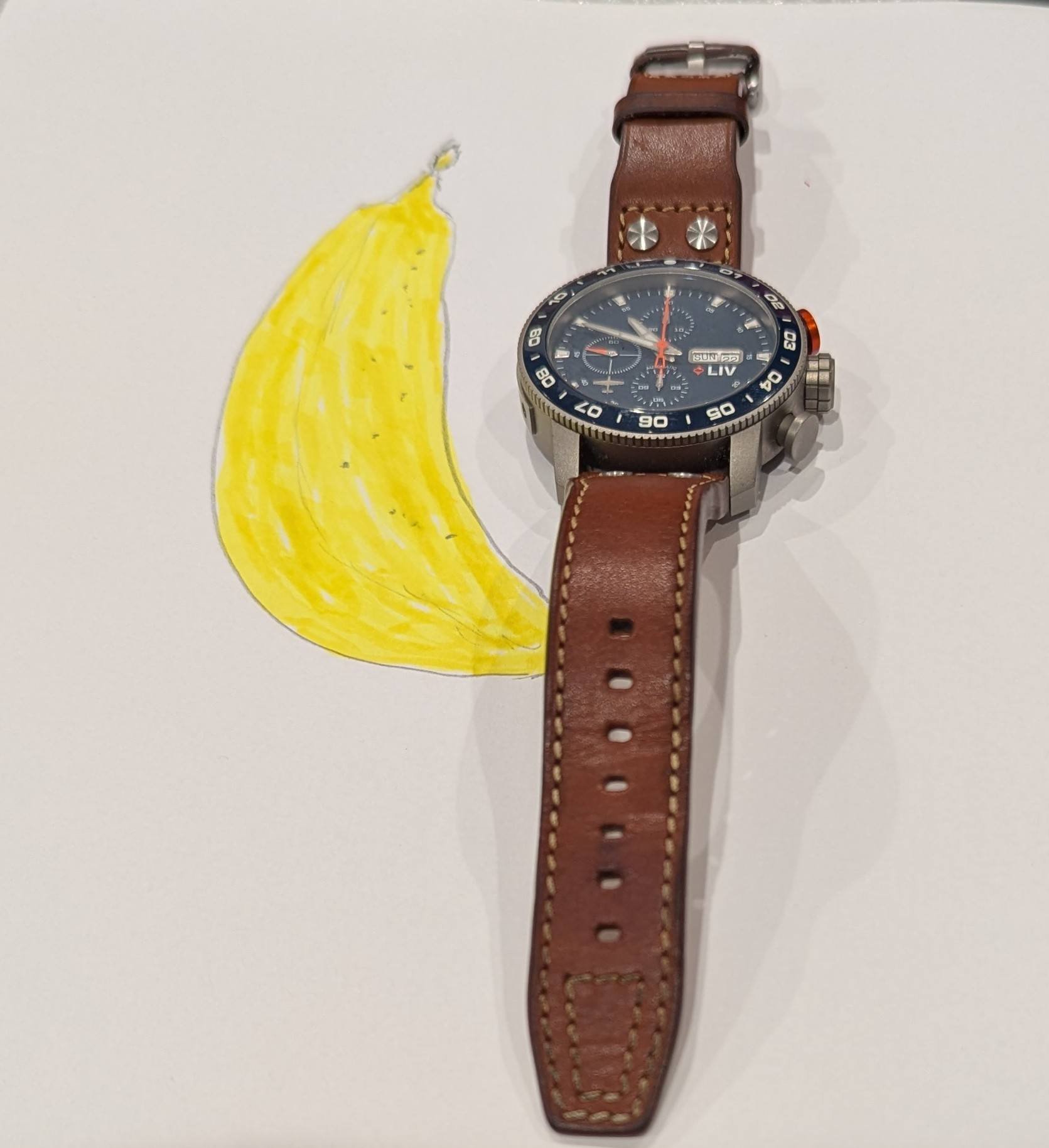 Aiguille De Sous-cadran ETA Caliber 7750 Plaquée Or - Qualité Premium - Pour Réparation Montre