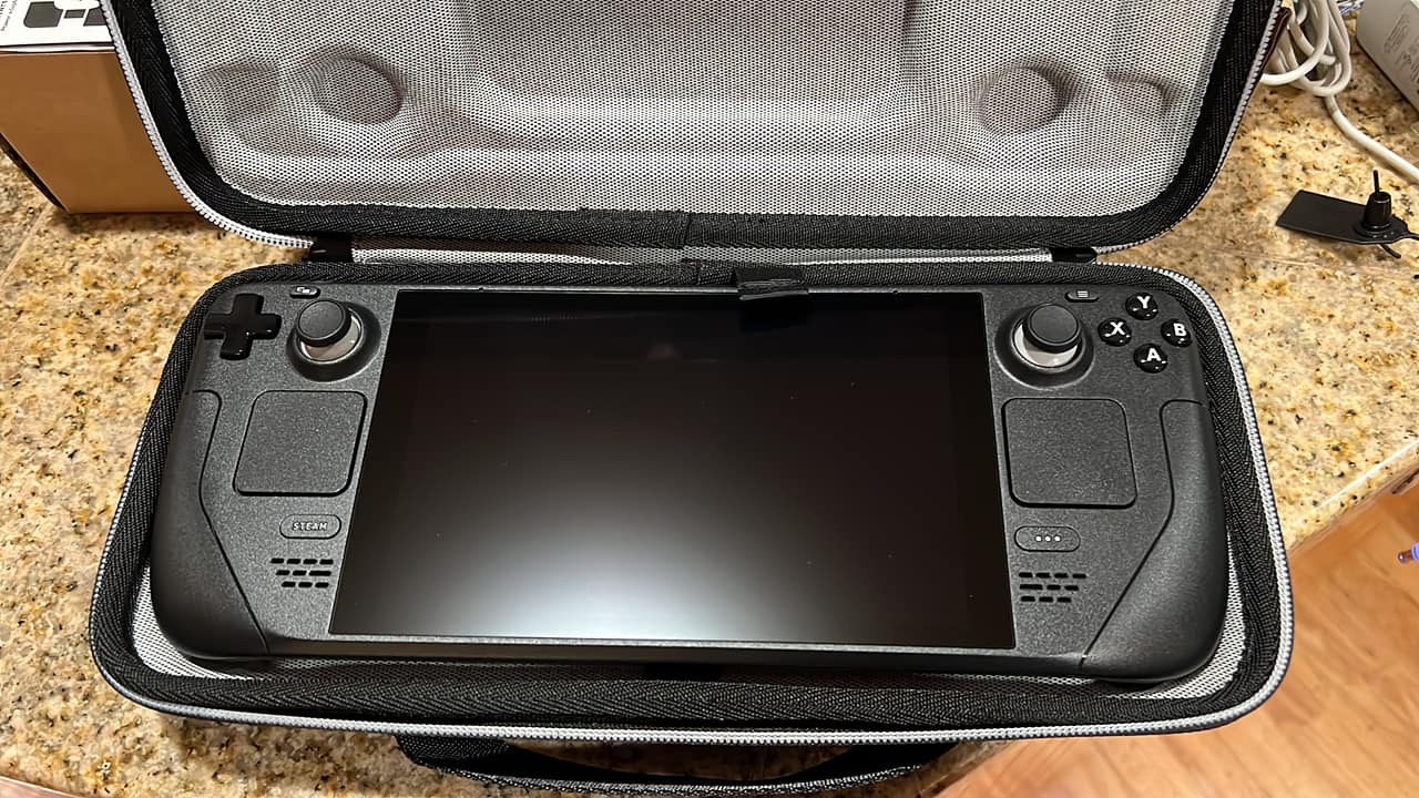 Steam Deck with 256GB of storage and a 512GB micro SD card just 
