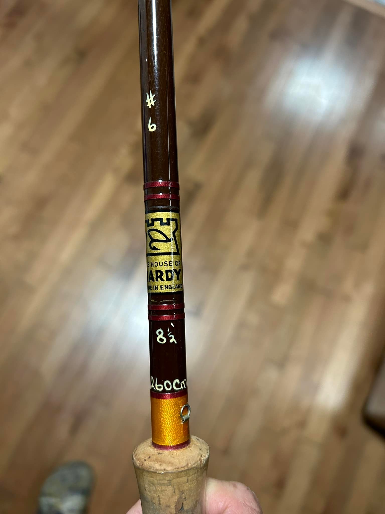 What model is this Hardy fibreglass rod and what year was it made?