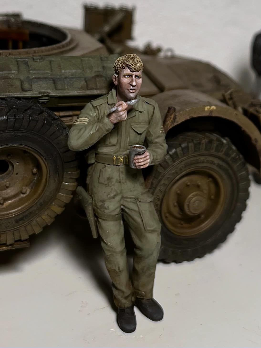Maquette 1/35 – Parachutistes Britanniques 1944 – Figurines En Plastique à Assembler Et Peindre