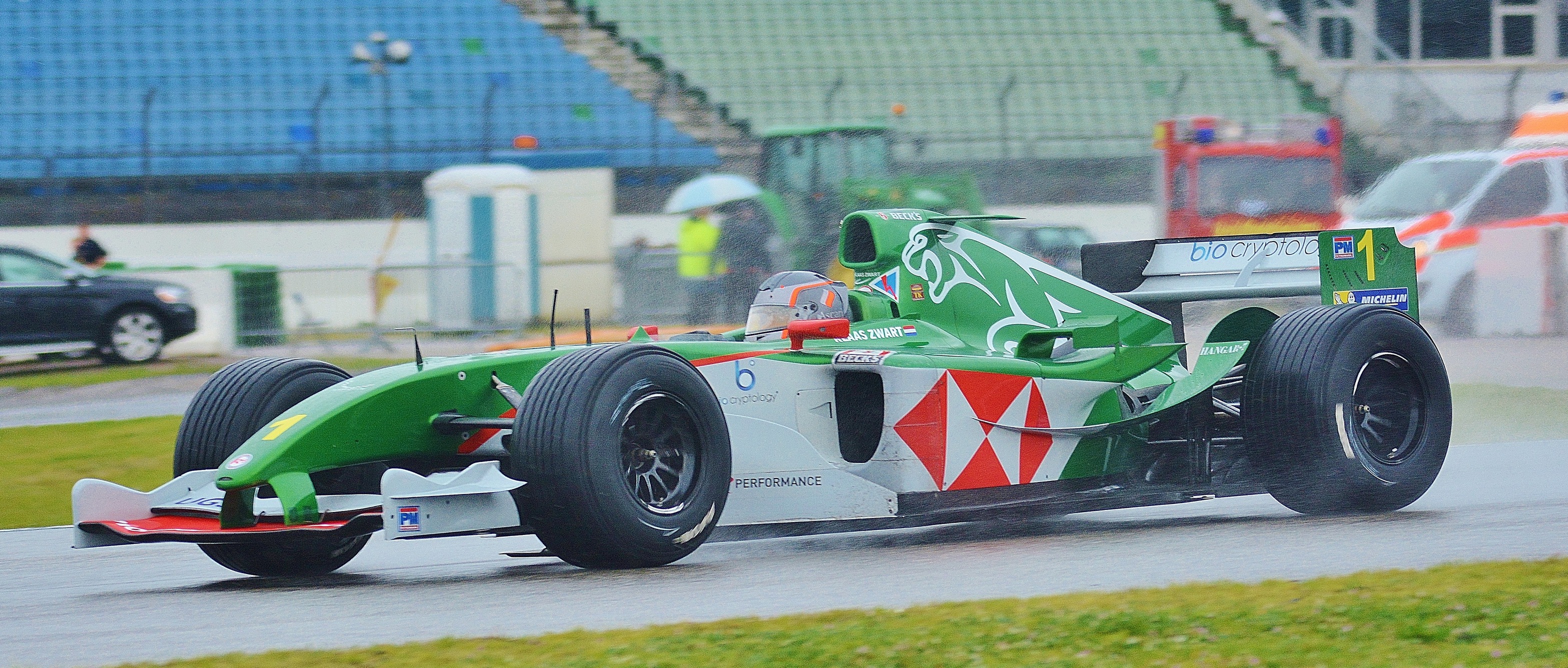 Jaguar F1 2000 R1 to R5 at Hockenheim Historic 2016