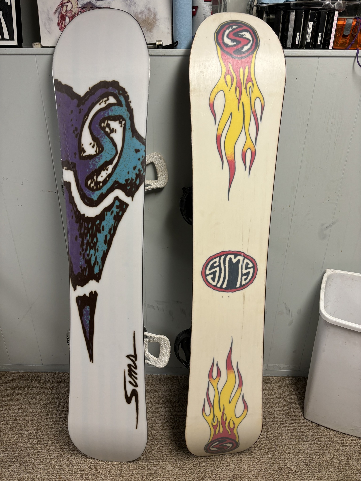Vintage Sims 158 Fakie Twin Tip Snowboard Discussion