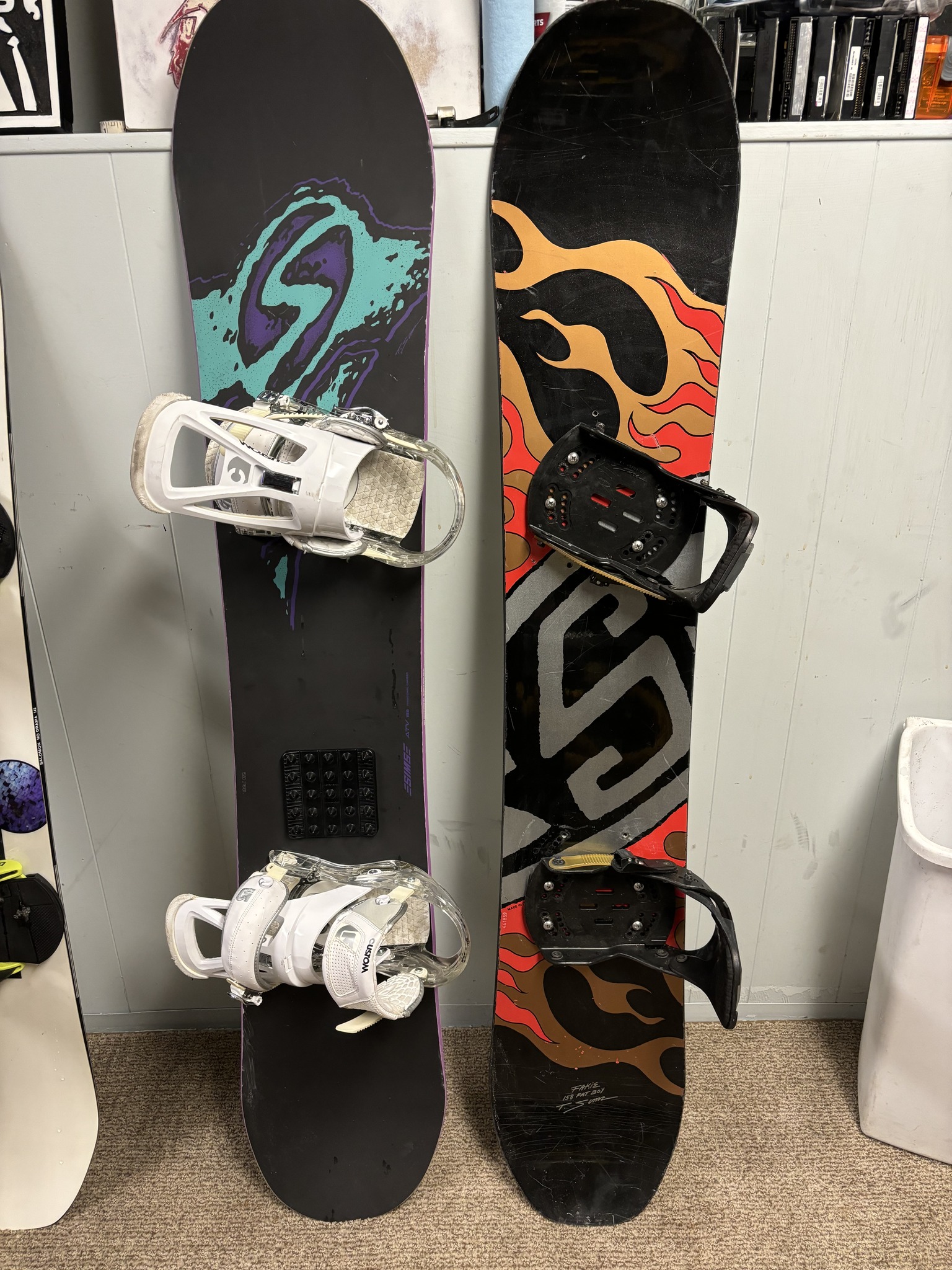 Vintage Sims 158 Fakie Twin Tip Snowboard Discussion