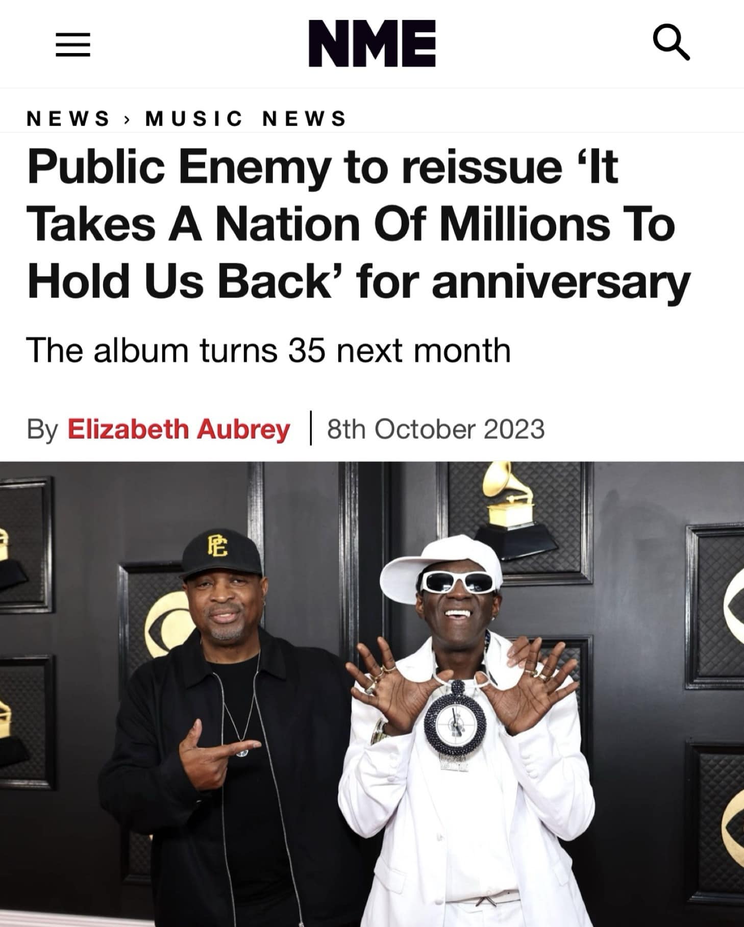 We