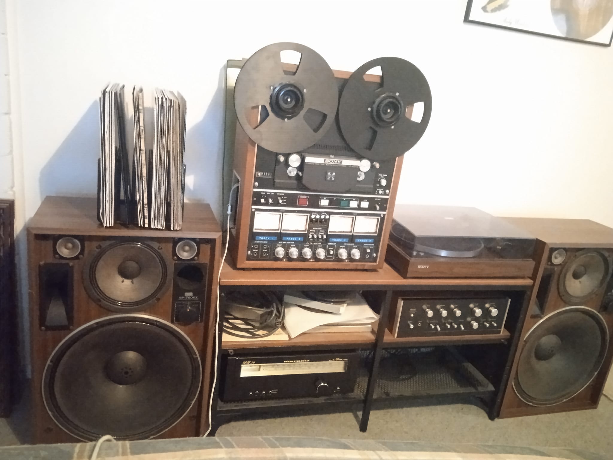 Sansui TU-5500, AU-5500 (1974) #vintagehifi #vintagestereo