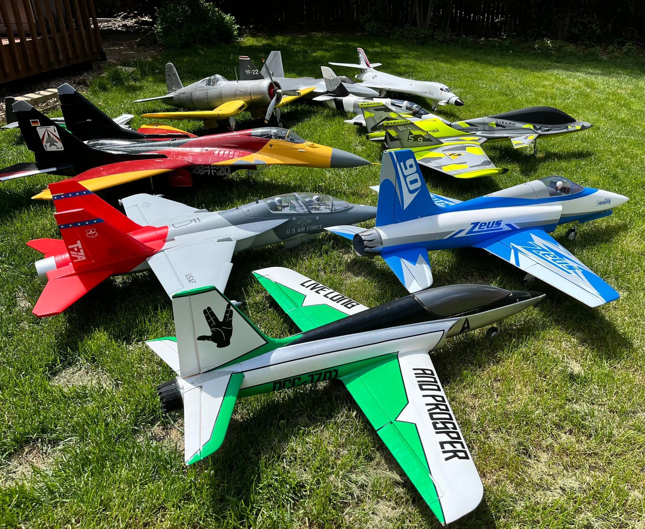 トイ Model Plane Fleet for 2024 Including FlightLine Corsair and