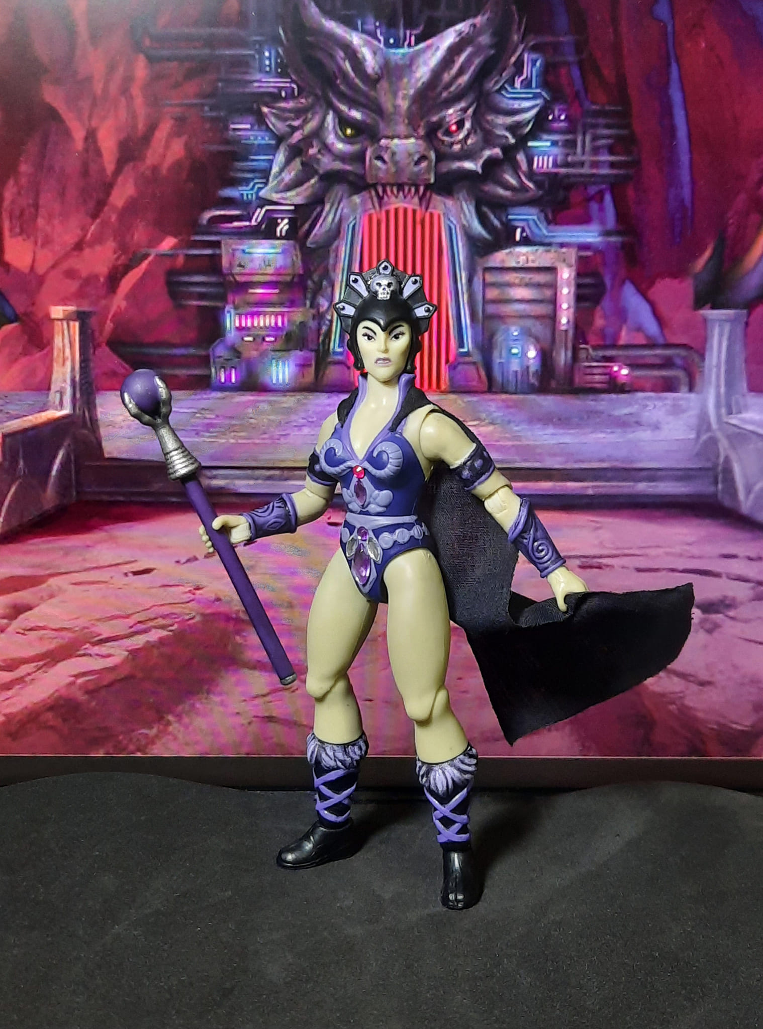 未開封 MOTUC Battleground Evil-Lyn イビルリン箱付