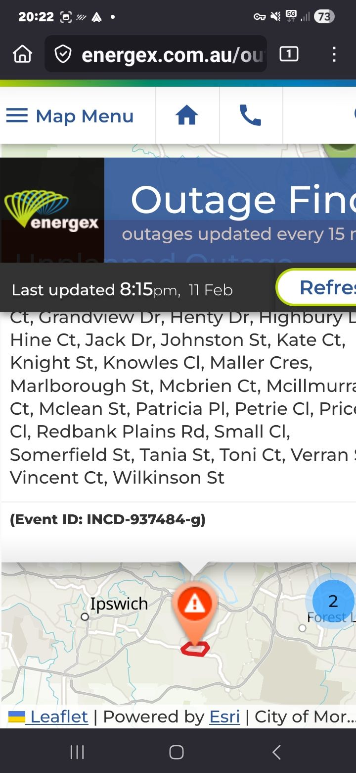 Power out RBPs area. Town square and surrounds affected | Facebook
