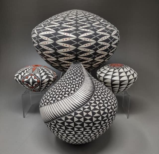 Acoma Pueblo potter Cletus Victorino Jr