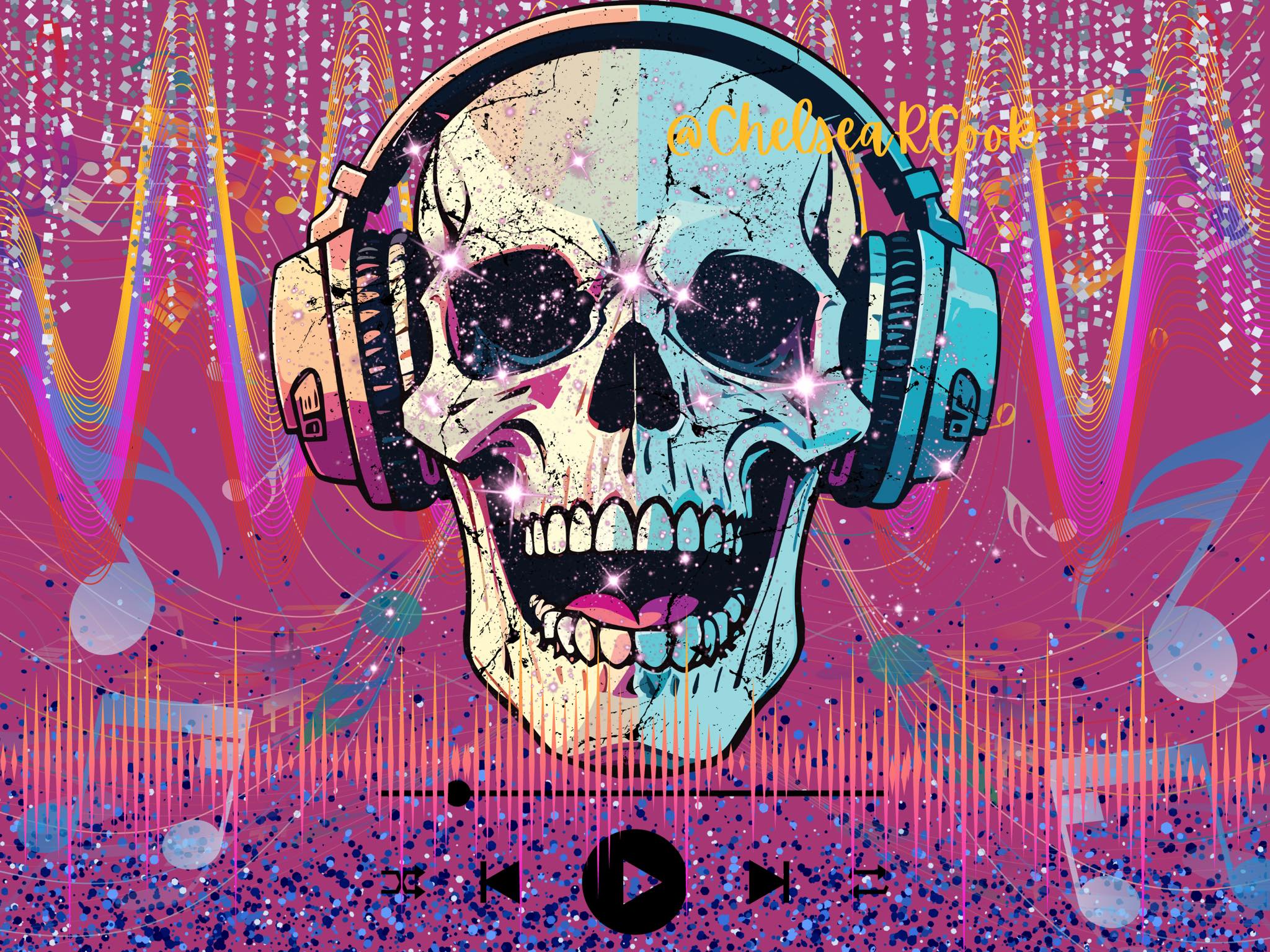 Illustrator Denis Freitas steps into a world where music and