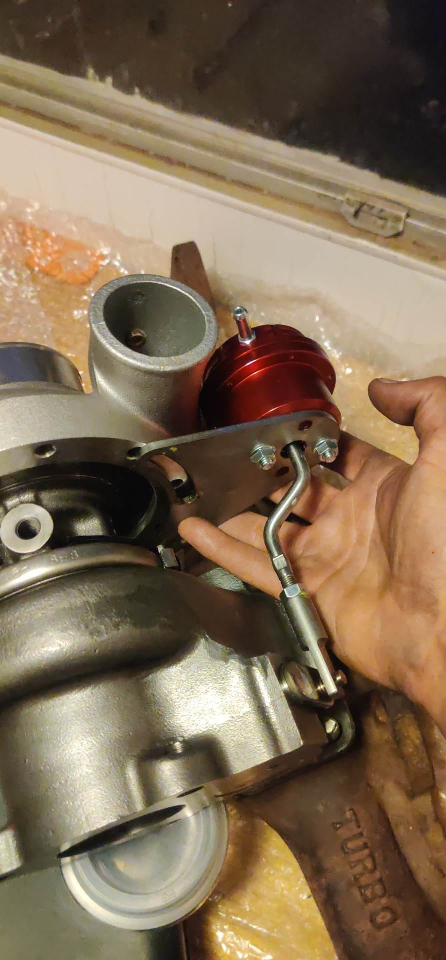 Turbocharger High Performance Adjustable Wastegate Actuator 6 Spring 4 Rod