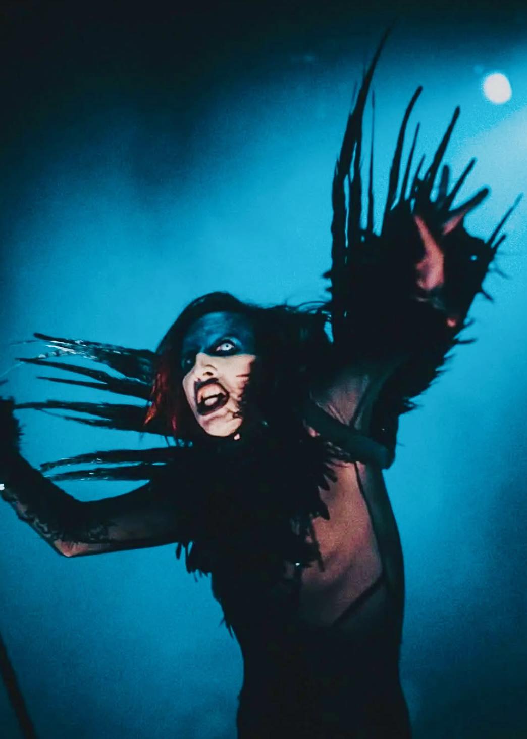 Marilyn Manson's iconic mechanical animals tour outfit