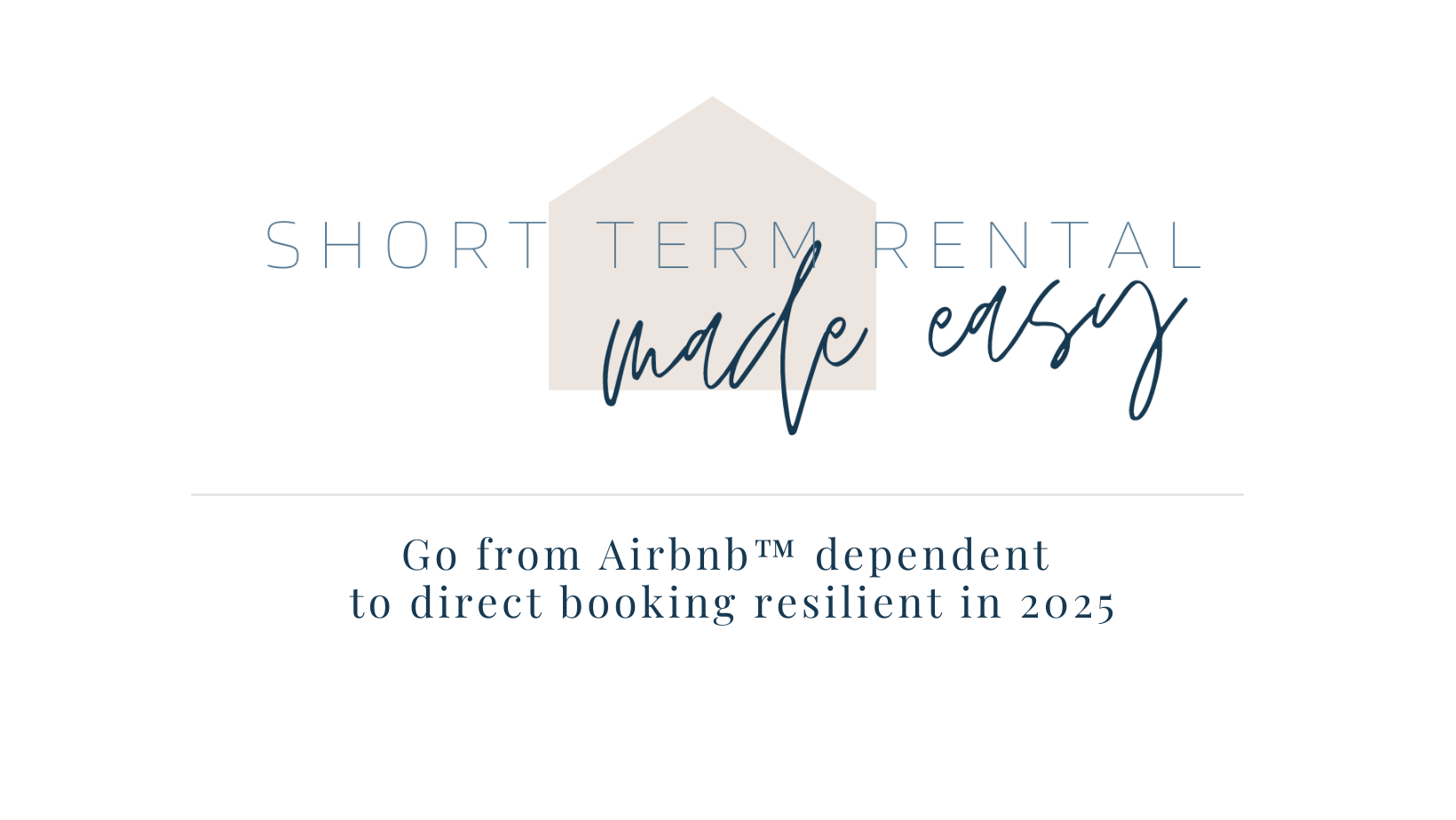 Short Term Rental Made Easy (Previously AIRBNB™ Made Easy) | Facebook