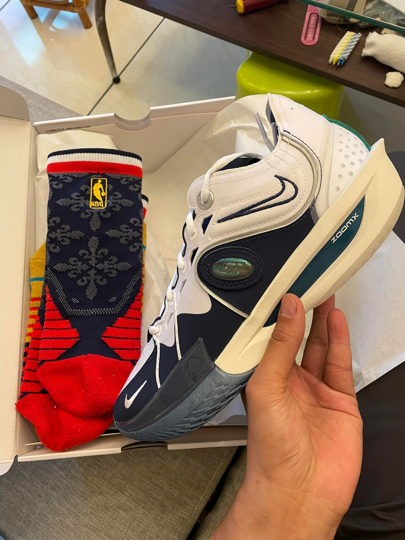 鞋款：GT CUT3 ASW 尺寸：US10.5（AJ都10.5、Asics 幾乎28cm，先前其他 