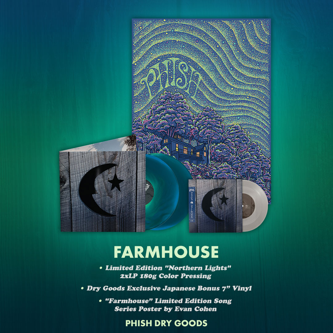Phish's Farmhouse album on 2-LP vinyl pre-order