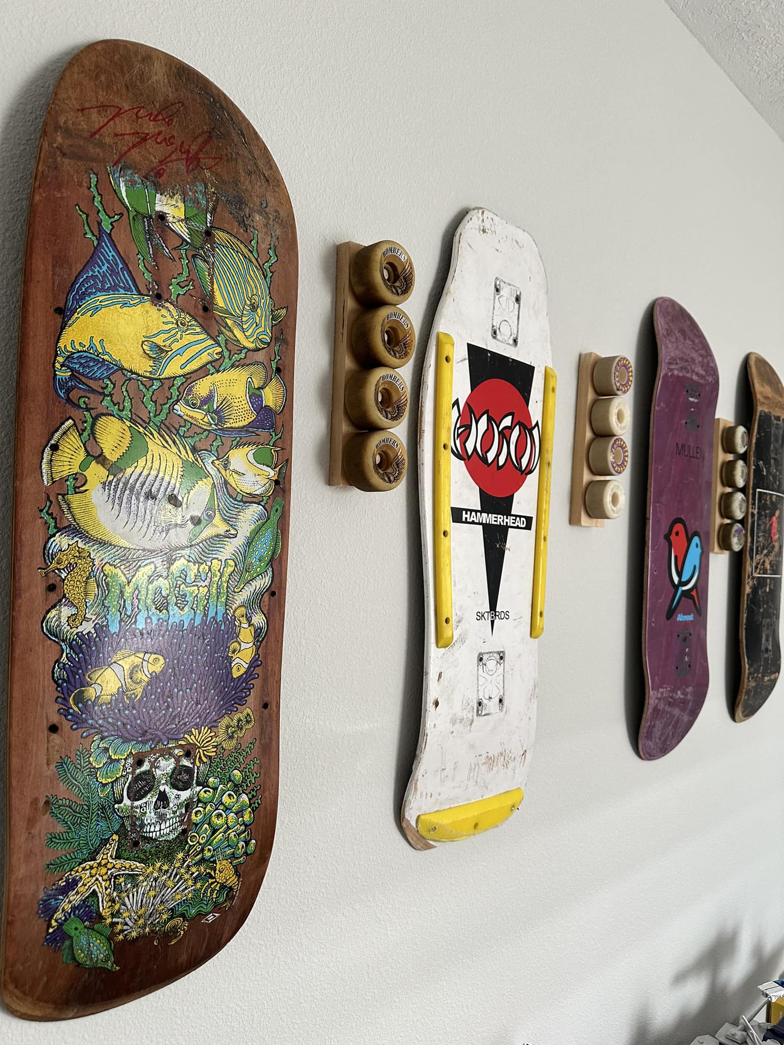 Riding the reissue Powell Peralta Bones skateboard