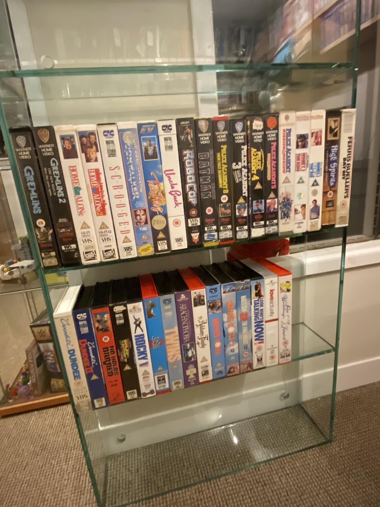 My vhs big box/ex rental collection so far ?? Anyone selling any 