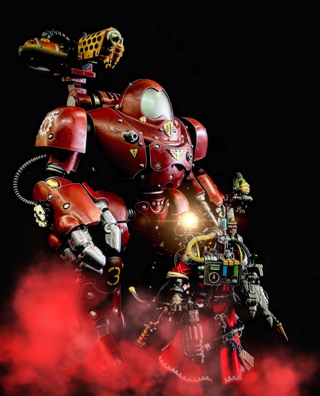 Détruiseur Kataphron Adeptus Mechanicus Ad Mech 40k par Gallerinus : T