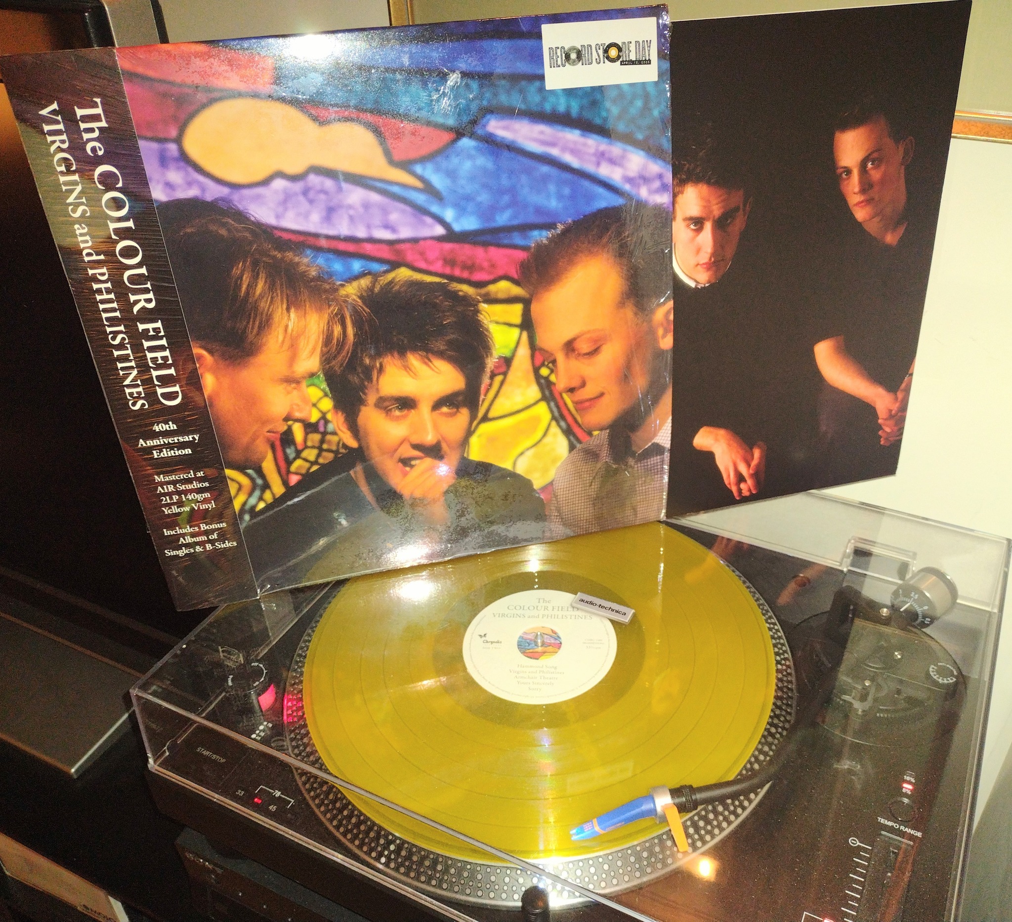 A definitive 96 track box set celebrating The Colour Field, formed