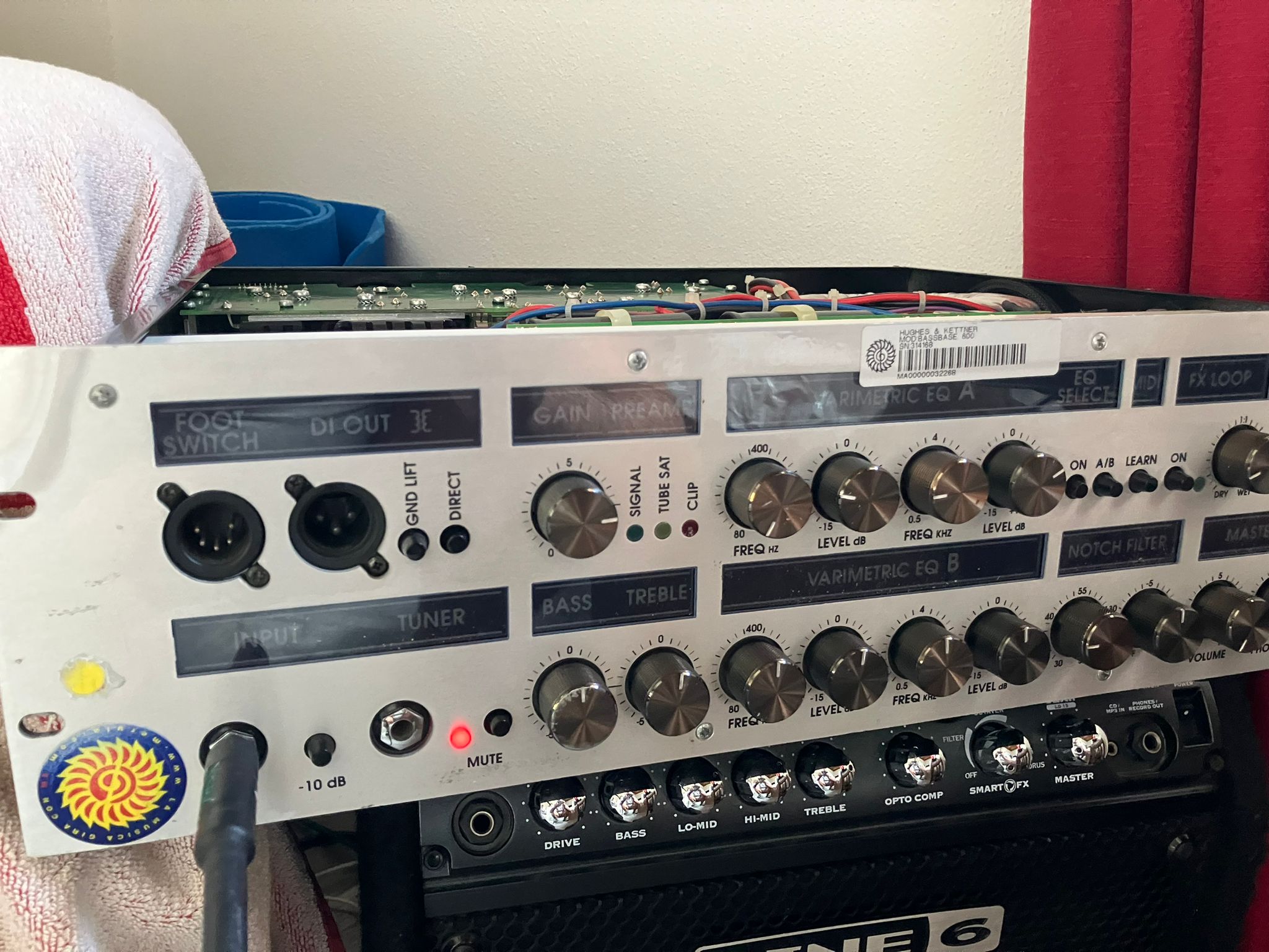 Hughes & Kettner Bassbase 600 amp for home use