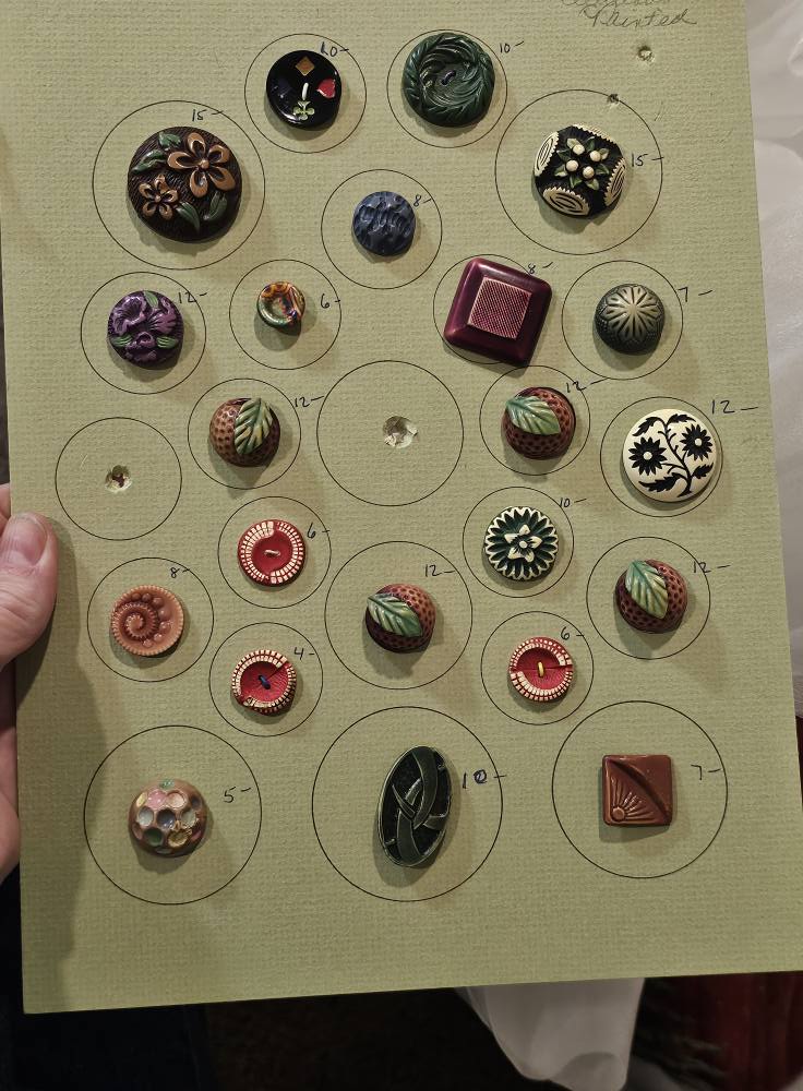 Button Relief Project Buy and Trade | Fabulous lot of celluloids