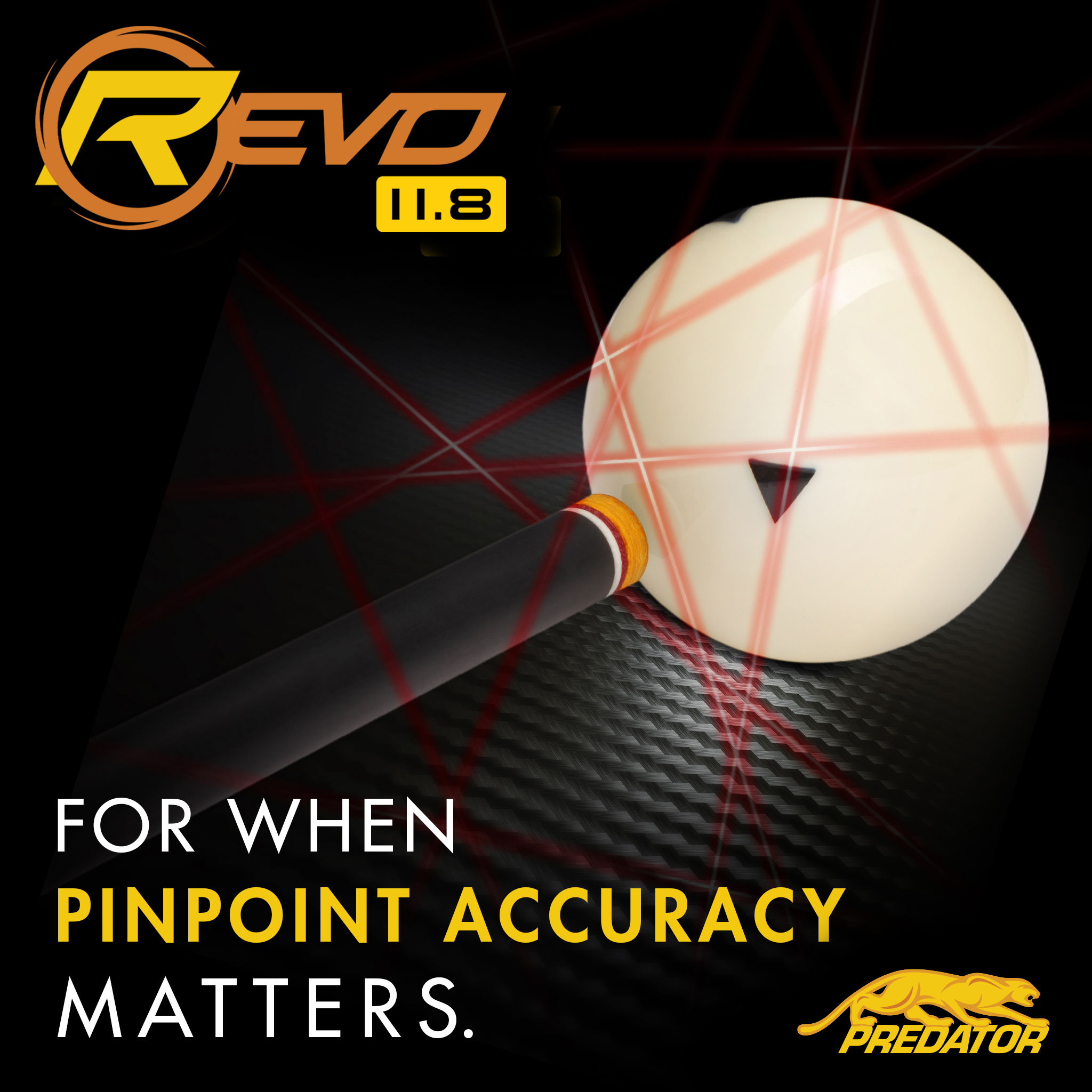 The REVO 11.8 is all about high-precision and high-accuracy. The