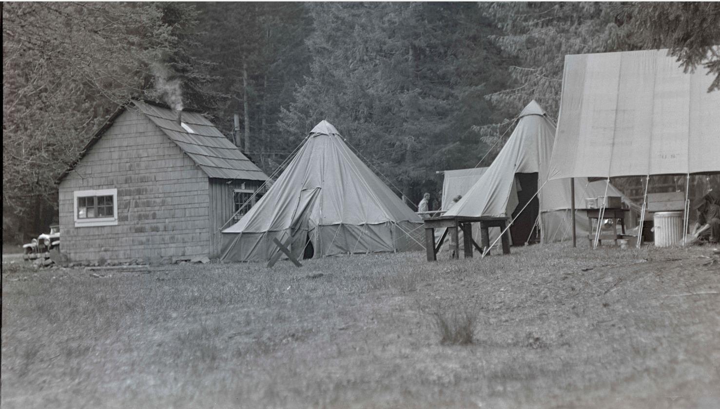 Civilian Conservation Corps' Toll Gate Camp in Oregon