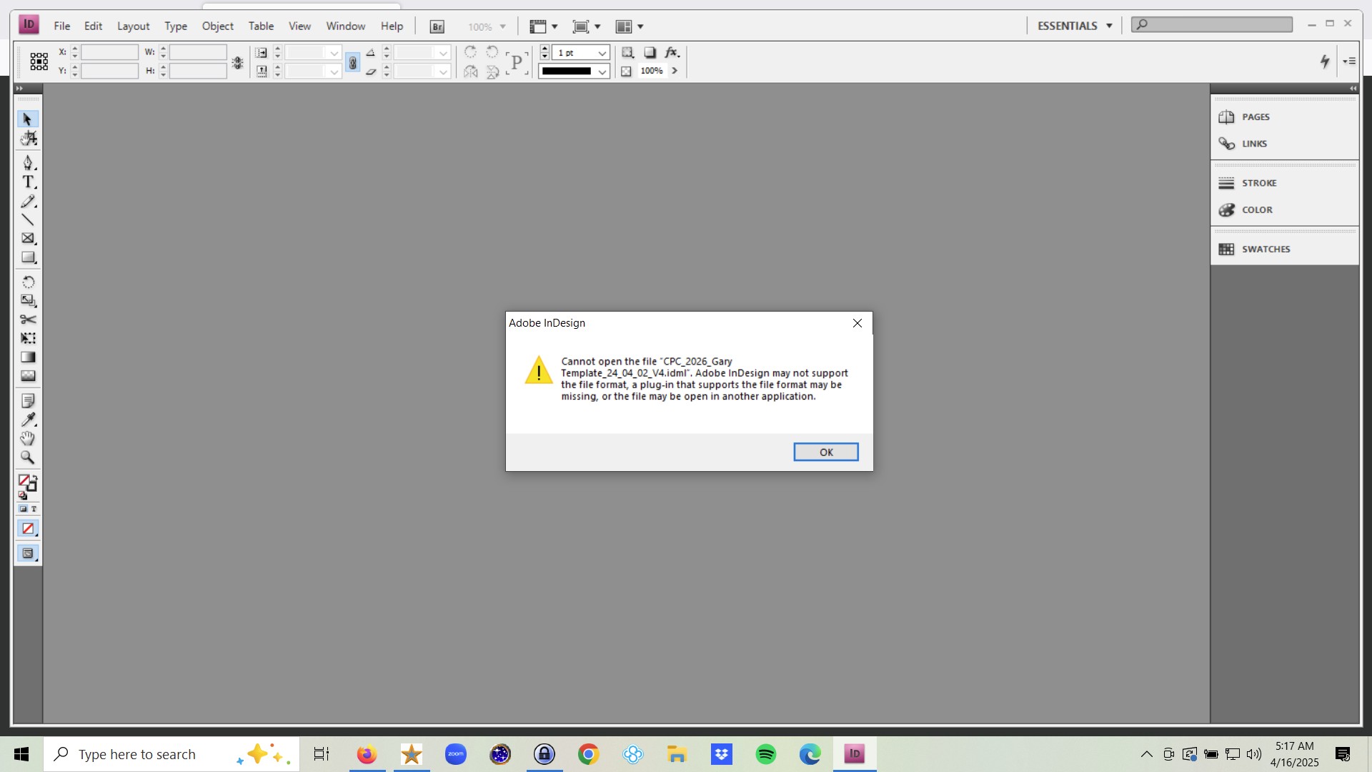 InDesign Secrets by CreativePro | The last two days I can't save ID ...