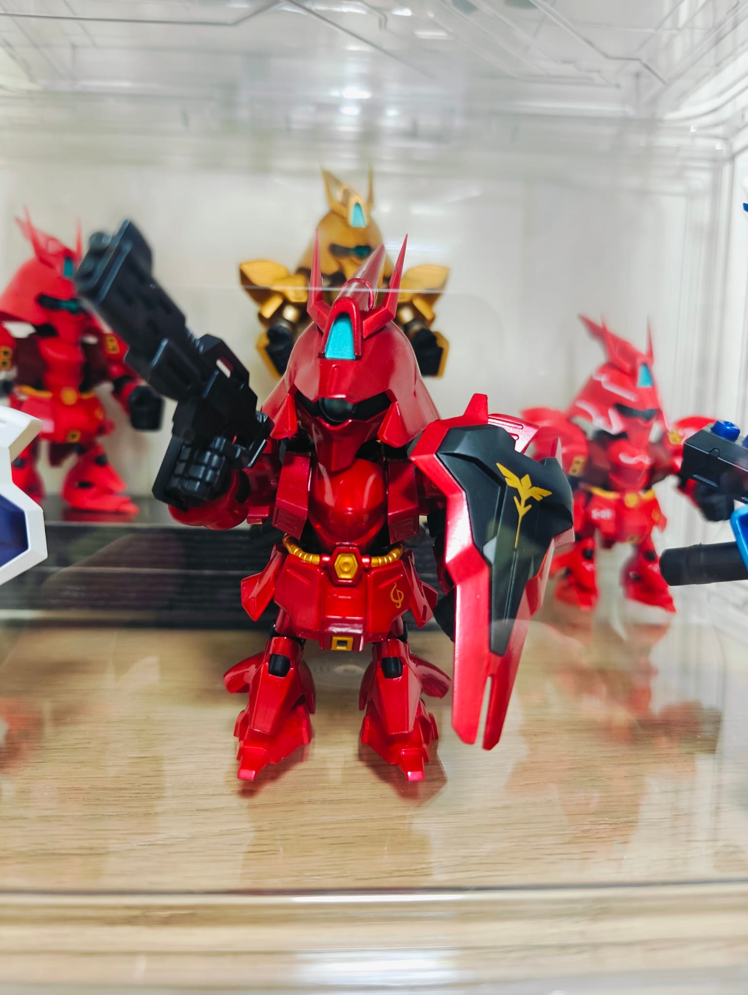 QMSV Mini, Msn-04 Sazabi Set. No Secret Rare. 😢