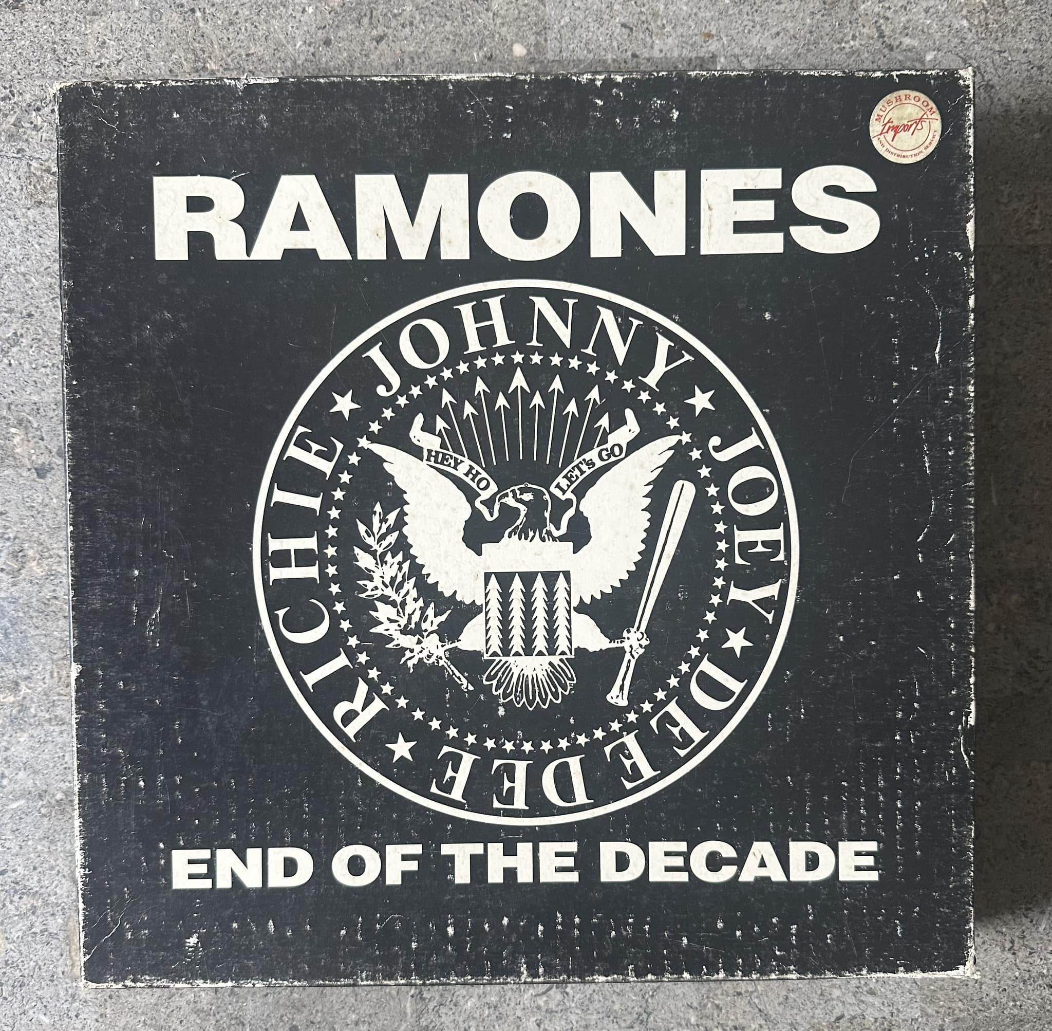 Ramones box set collection from 1990