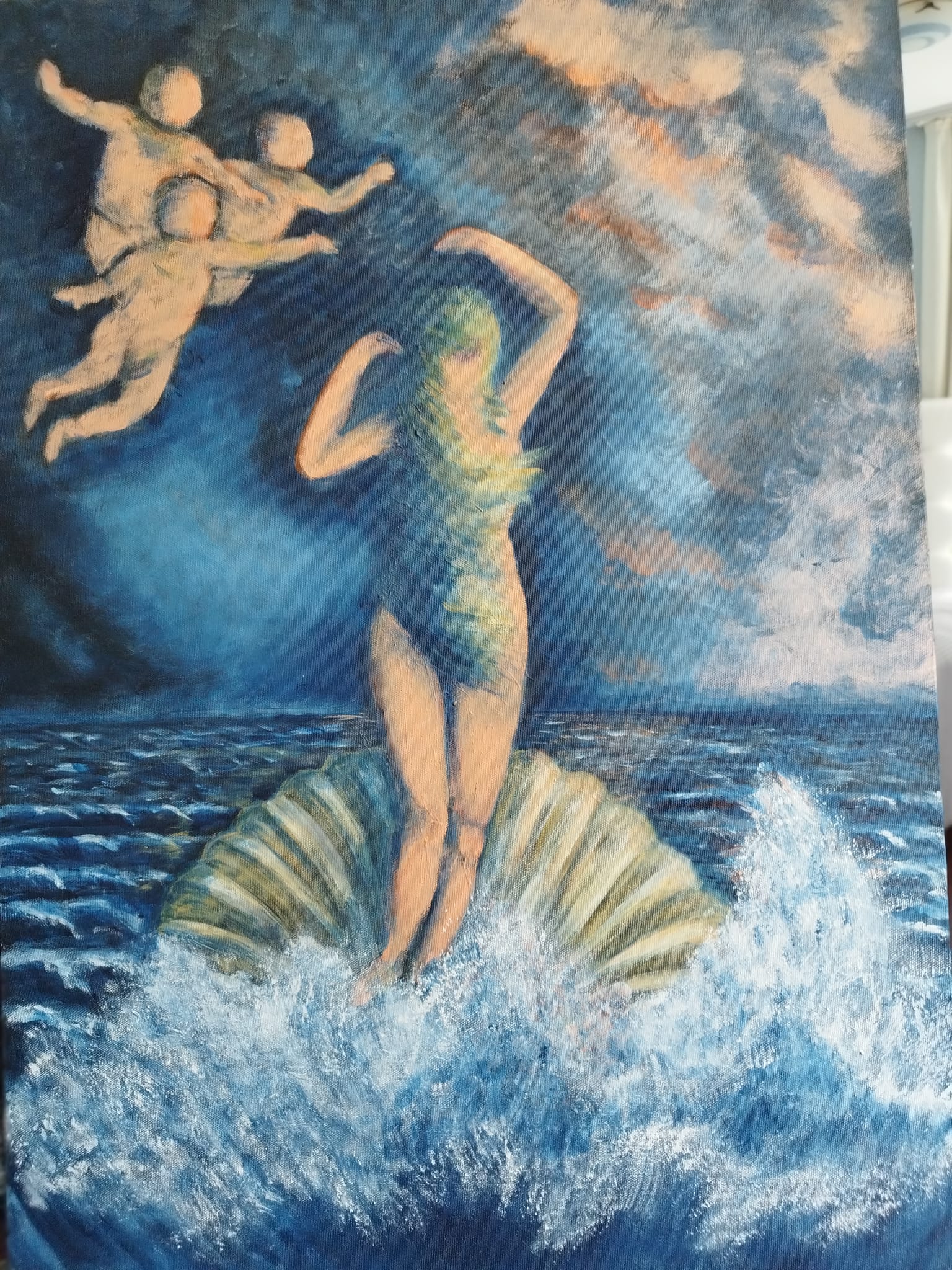 What paint and materials are good for a newbie to paint Venus with 
