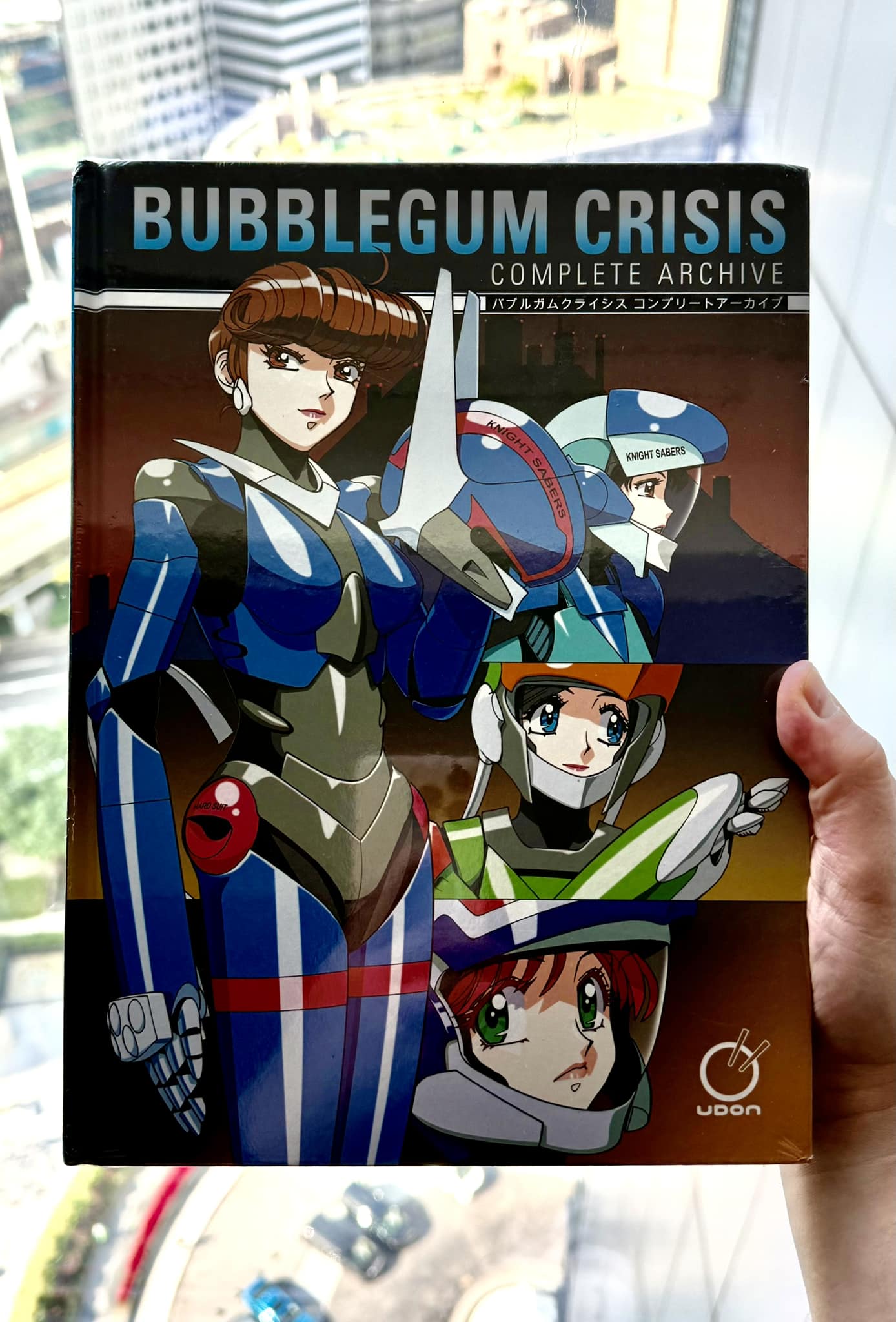 Bubblegum Crisis Complete Archive artbook with interior images